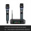 Professional Wireless Charging Microphone Set for Stage Singing 2