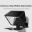 Teleprompter sollevabile Teleprompter pieghevole da 12 pollici per tablet e telefono 4