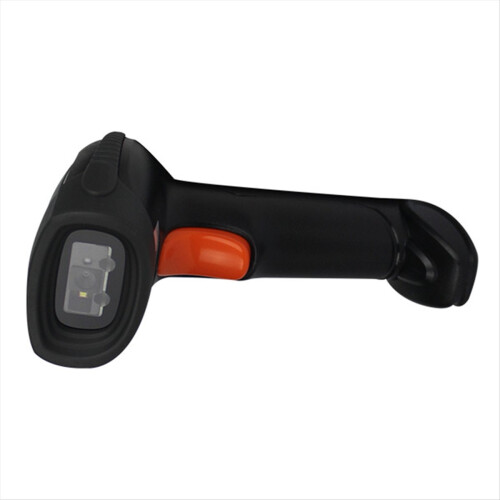Leitor de código de barras 2.4G sem fio 1D 2D QR leitor de código de barras USB com fio 1