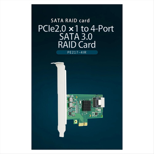 Κάρτα PCIe2.0 X1 σε 4-Port 6Gb/S MiniSAS (3.0) για RAID0 2