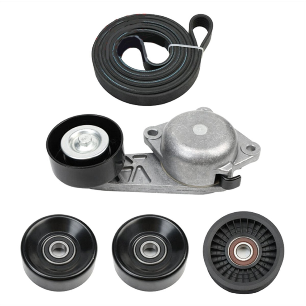 Serpentine Belt Drive Assembly Kit Drive Belt Tensioner Kit For 4852935628363