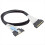 Cabo extensor macho SAS MCIO 5.0 124P 16X 16I para MCIO 5.0 124P 0,5 m 1