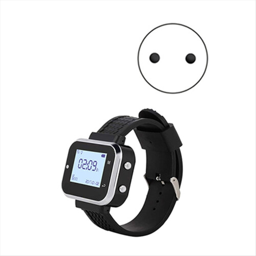 Pager System 8 Ruftasten + 1 Kellner Armbanduhr Empfänger EU 1