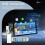 6,9 Zoll Single Din Autoradio Kabelloses CarPlay Android Auto Android 15 6