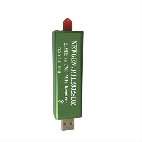 Δέκτης RTL-SDR πλήρους ζώνης RTL2832U R828D με λογισμικό USB2.0 1