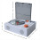 CD-speler Retro Dual Speakers Bluetooth 5.3 Speakers Wit 5
