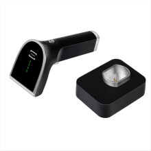 Leitor de código de barras sem fio Bluetooth de alto desempenho com suporte para detecção automática
