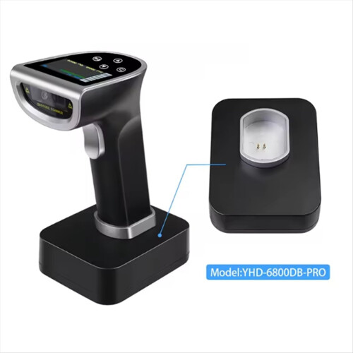 Leitor de código de barras sem fio Bluetooth de alto desempenho com suporte para detecção automática 2