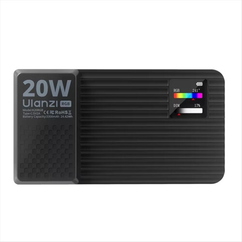 K20RGB 20W LED panel light 1800K-9000K
