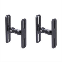 1pair GU15II universal 304 stainless steel sound Speaker Wall bracket