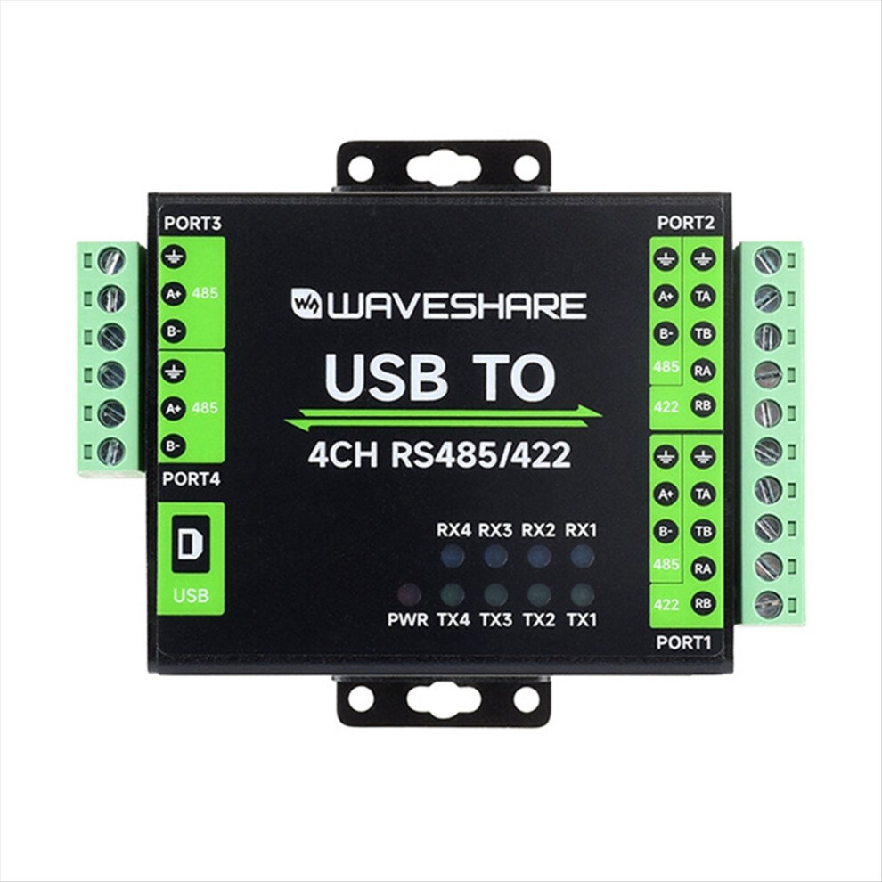 Photos - Cable (video, audio, USB) Markenlos Industrial Isolation 4CH USB to RS485/422 Converter 