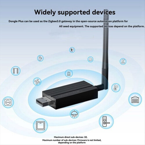 3PCS Zigbee 3.0 USB Dongle-P Ασύρματος Διανομέας Πύλης για Raspbian Macos 1