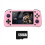 G28 Retro Handheld Video Game Console 128G 4.3 Inch HD Screen Pink 1