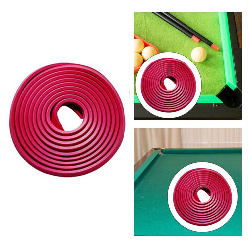 1 Roll Pool Table Bumpers 10M Tablecloth Decoration DIY 14x18MM 2