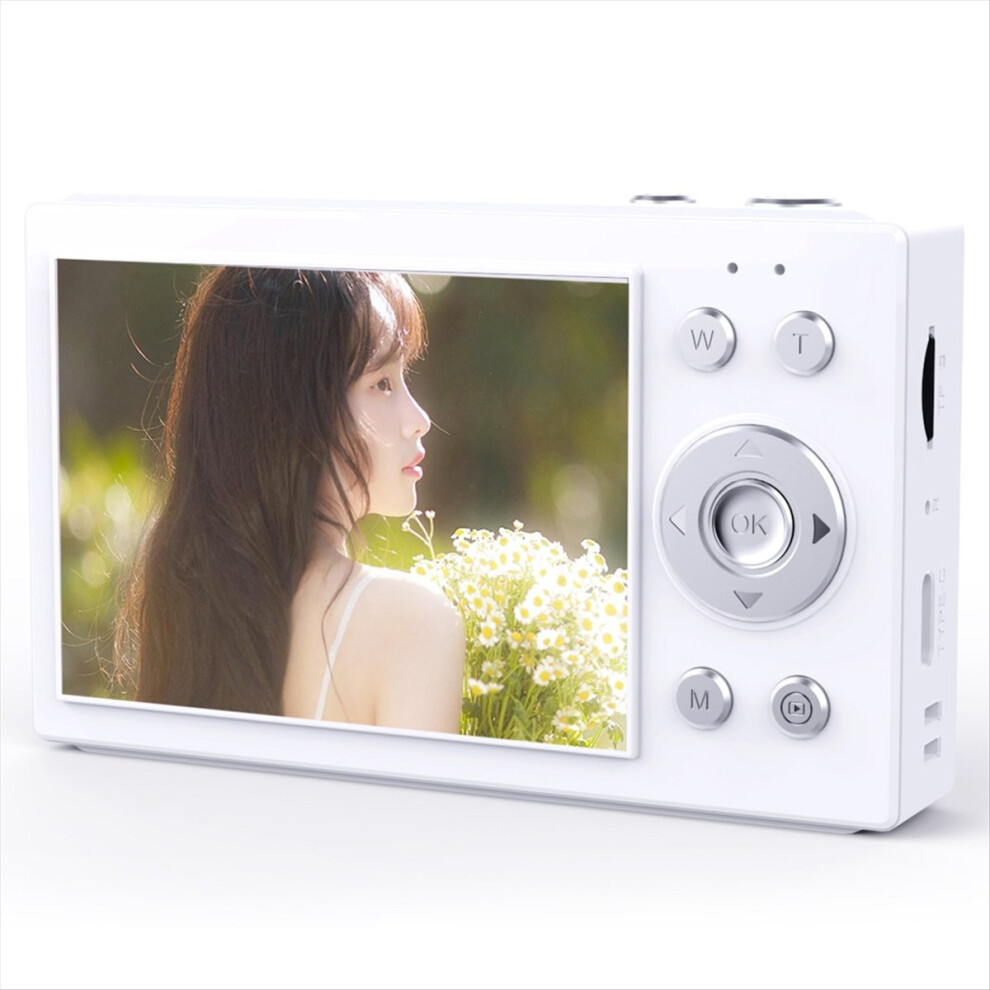 4K CCD Digital Camera 64MP 16X Digital Zoom with 2.8inch Screen White-image-OPC-PHZMP9P-NEW