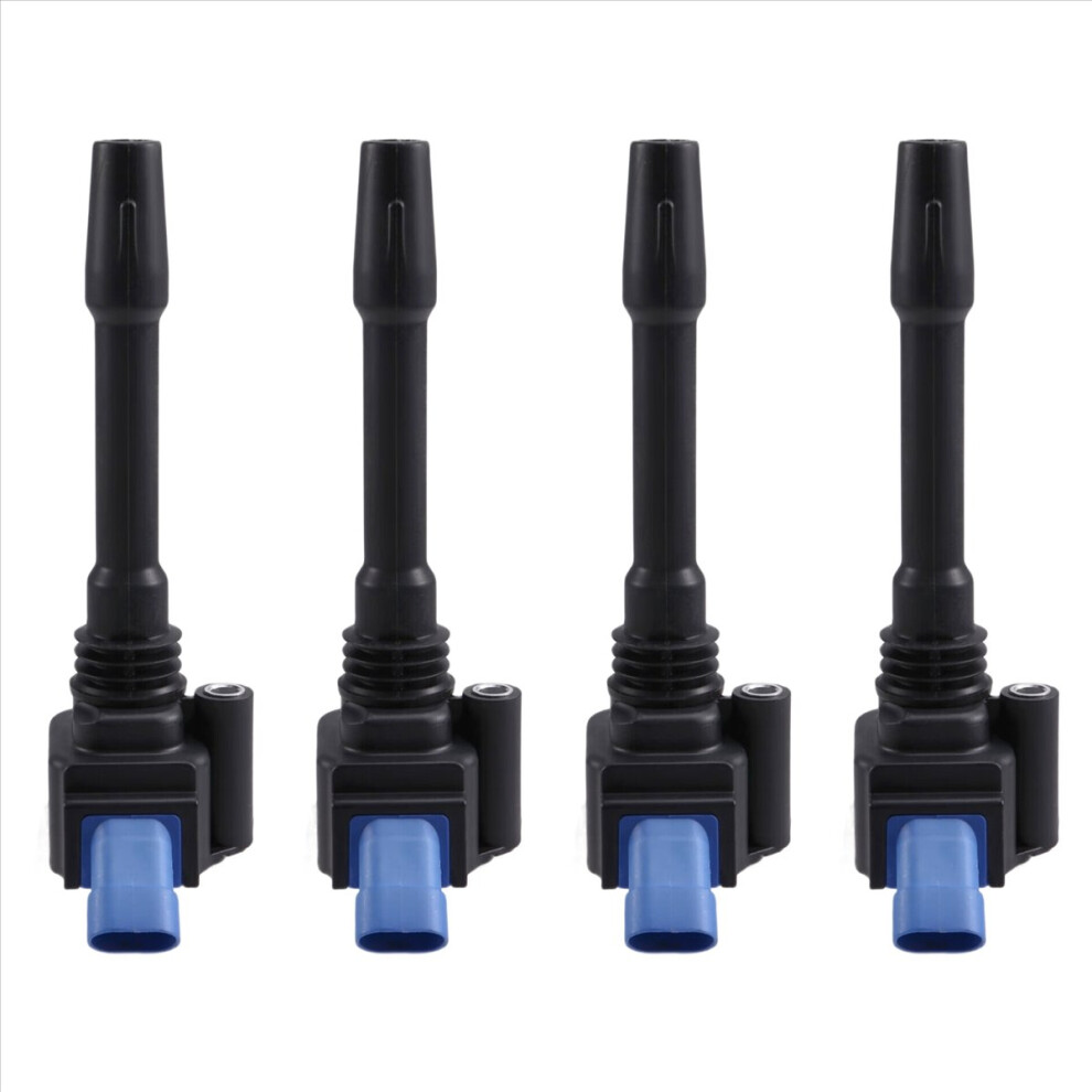 4 Pcs Ignition Coil For 500L 2013 Ii 2007-2014 Doblo 2011 4852935640907