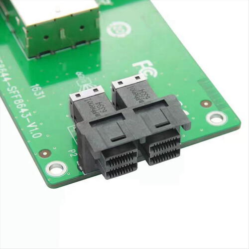 Κάρτα επέκτασης 2 θυρών SFF-8644 σε SFF-8643 1