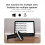 Leitor de código de barras Bluetooth portátil QR Code sem fio 1D 2D 4
