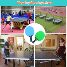 Ping Pong Paddle Table Tennis Racket with Carry