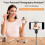 Selfiemonitor met luidspreker Magnetische telefoonvlog Selfiemonitorscherm 5