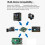 -Compatibel met en I2C-module 4K@60Hz Loop Out 1080P@60Hz 4