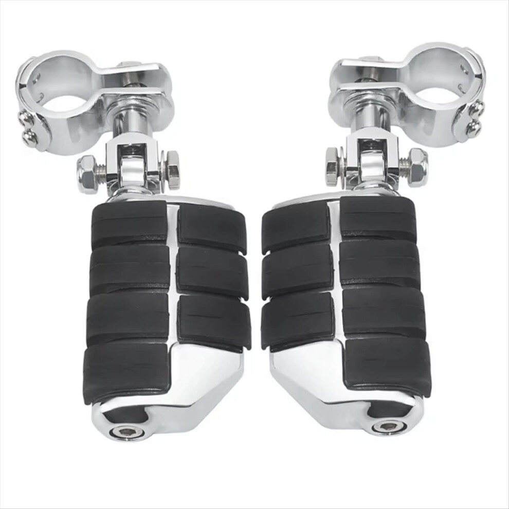 Motorcycle Foot Pegs Pedal Rest Pedal For 25-32Mm Crash Bar 4852935642956