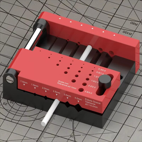 Borehole Positioner for Scale Model Building Round Rod Locator 2