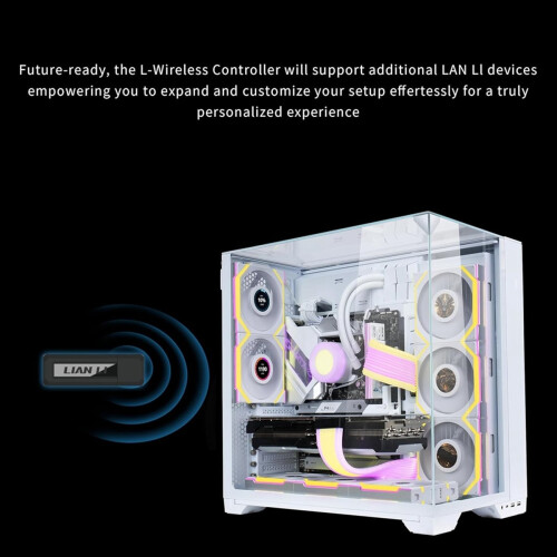 Controlador Fan L-Wireless com Cabo PWM - Preto 1