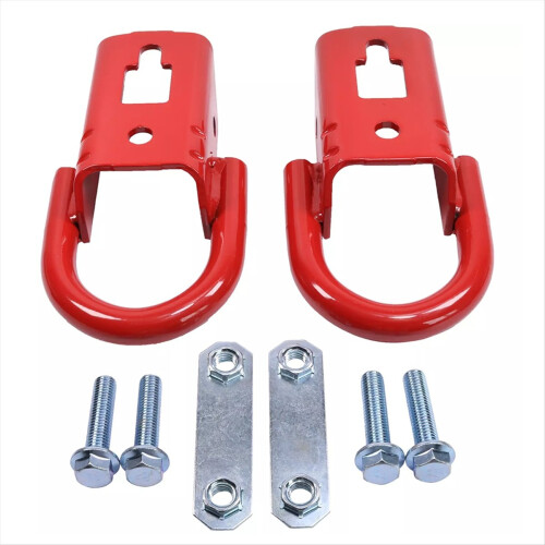 2PCS Front Towing Hook Red New for 2015-2019 FL3Z17N808A