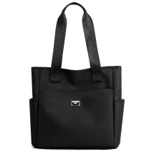 Lightweight waterproof nylon shoulder bag, women shoulder bags, large capacity, multi-pocket handbag for work, daily travel