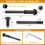 Kit de 40 barandillas de cable T316 de 1/8 pulg. 6