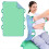 2 peças 34x52 polegadas almofada de posicionamento para cama para pacientes/idosos em movimento 3