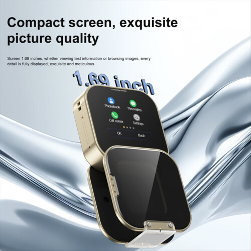 SERVO I9 Rotate Touch Screen Phone 1.69In Display FM Radio 1