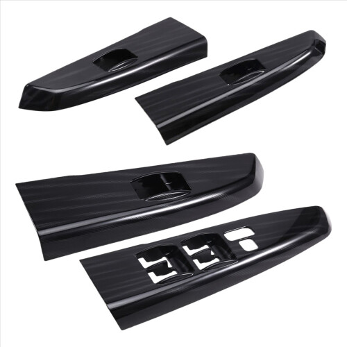 Front+Rear Door Armrest Trim Panel Window Switch Bezel for A 2