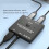 Αμφίδρομος διακόπτης USB C Φόρτιση 100W + Δεδομένα 10Gbps 5