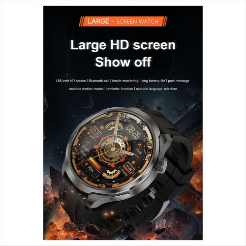 1.85-Inch Smart Watch NFC GPS Bluetooth 1