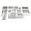 Motor Stainless Engine Screw Bolt Kit for Touring 5