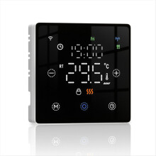 Tuya Zigbee Älykäs Lattialämmityskytkin Musta