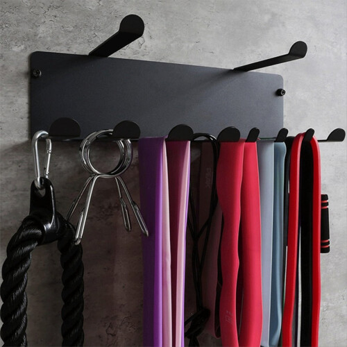 Multi-Purpose Gym Equipment Storage Rack Resistance Bands Storage 2