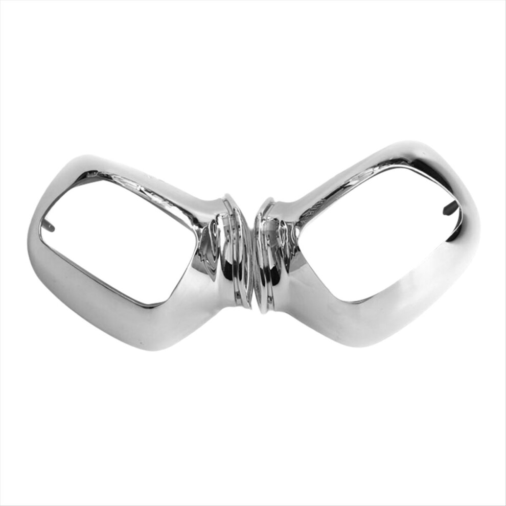1Pair Motorcycle Chrome Rear View Mirrors Cover For Gl1800 4852935662848