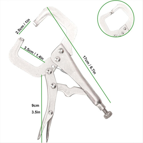 C-Type Pliers Welding Clamps Manual Clamps Multi-Function Pliers 1