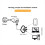 1PCS NP330 Network USB 2.0 Print Server USB2.0 100Mbps EU Plug 6