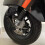 Capa lateral para motocicleta GTS300 300 preta 6