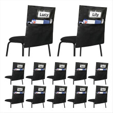 12 Pack Chair Pockets for Classrooms Seat Sacks