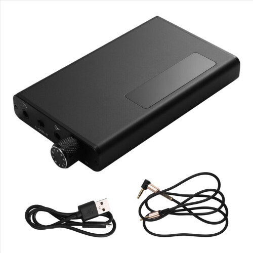 Portable 3.5mm Headphone Amplifier with Bluetooth 5.0 Receiver 1