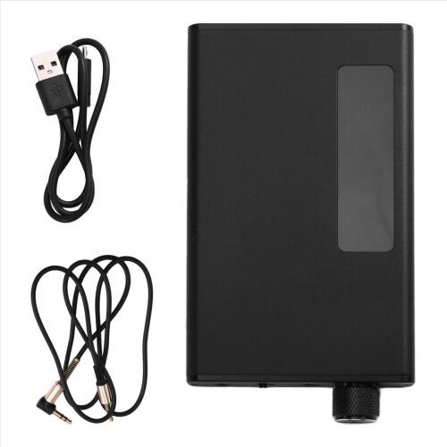 Portable 3.5mm Headphone Amplifier with Bluetooth 5.0 Receiver
