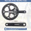Σετ στροφάλων ποδηλάτου 170mm Universal Set Set Set Set 48T 3