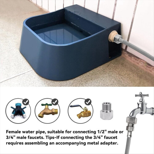 Automatický dávkovač vody pre psov s plavákovým ventilom 2