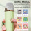 Karaoke draagbare draadloze Bluetooth-luidspreker met microfoon groen 4