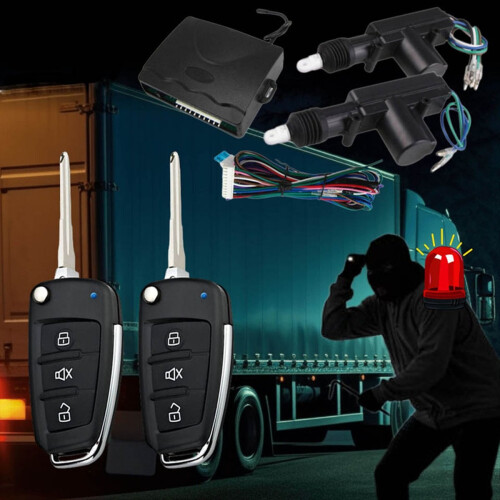 24V Truck Central Door Lock Remote Control Waterproof Dust-Proof 2